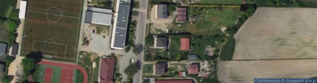 Zdjęcie satelitarne Główna ul.