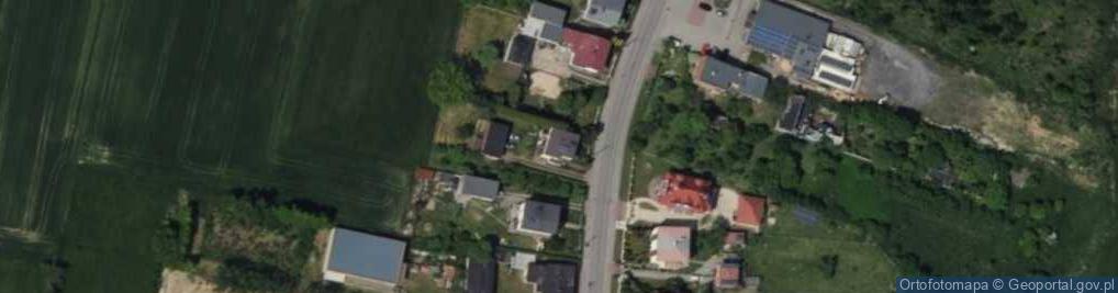 Zdjęcie satelitarne Główna ul.