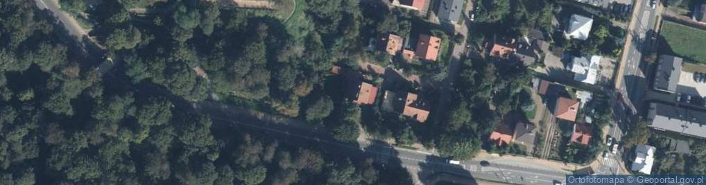 Zdjęcie satelitarne Głęboka ul.