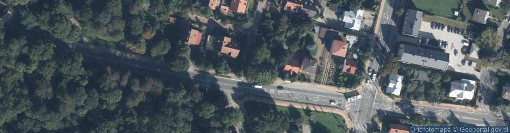 Zdjęcie satelitarne Głęboka ul.