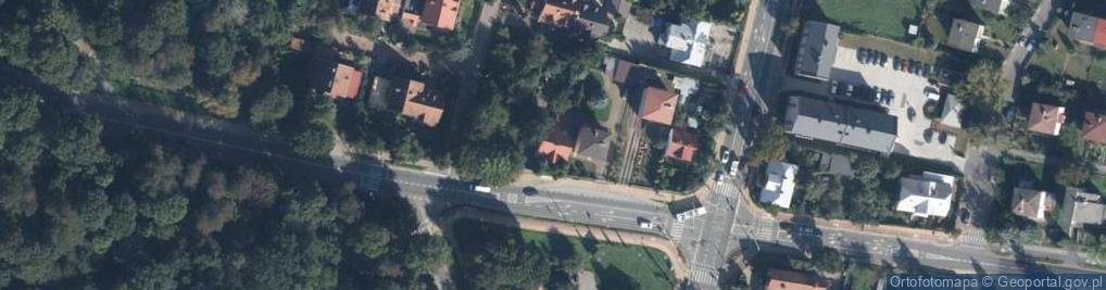 Zdjęcie satelitarne Głęboka ul.