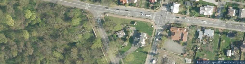 Zdjęcie satelitarne Głęboka ul.