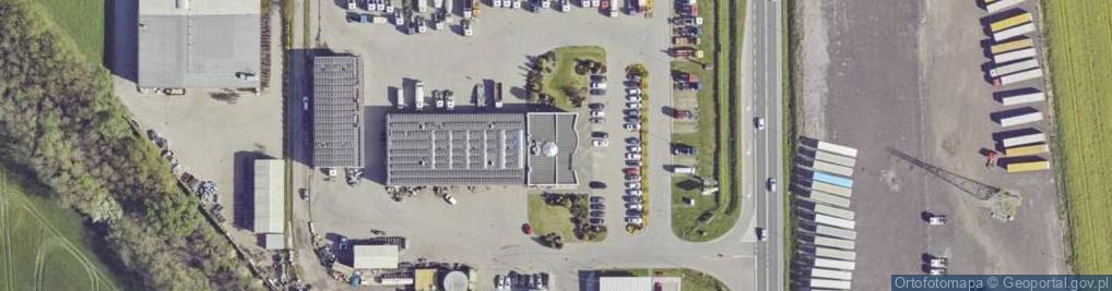 Zdjęcie satelitarne Gliwicka ul.