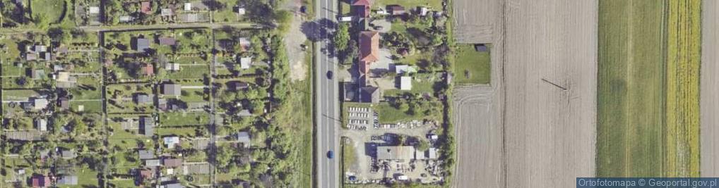 Zdjęcie satelitarne Gliwicka ul.