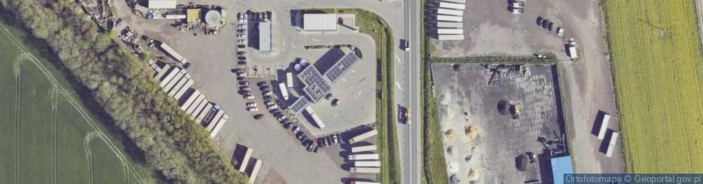 Zdjęcie satelitarne Gliwicka ul.