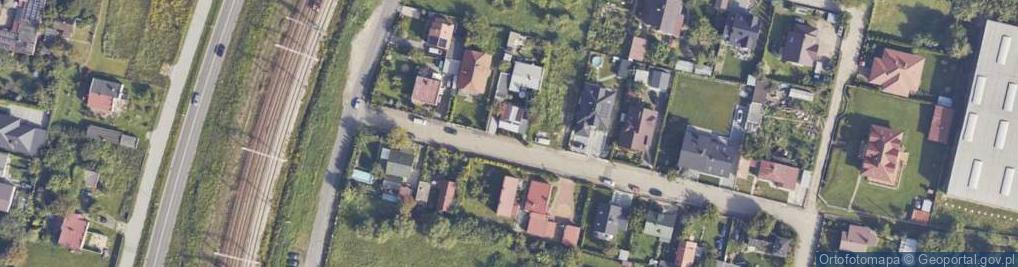 Zdjęcie satelitarne Głucha ul.