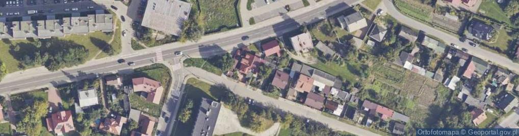 Zdjęcie satelitarne Gliniana ul.