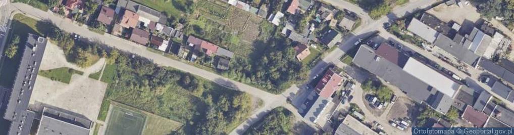 Zdjęcie satelitarne Gliniana ul.