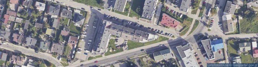 Zdjęcie satelitarne Główna ul.