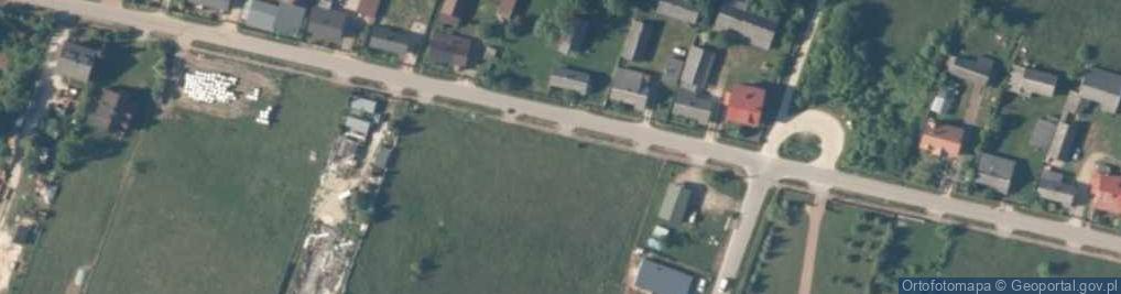 Zdjęcie satelitarne Główna ul.