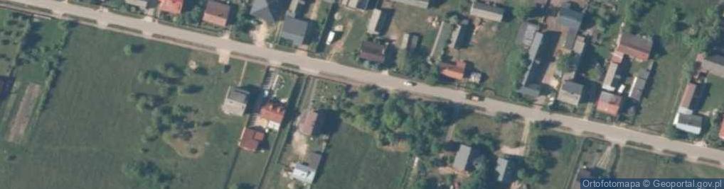 Zdjęcie satelitarne Główna ul.