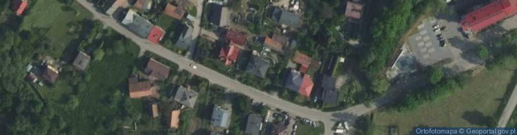 Zdjęcie satelitarne Główna ul.