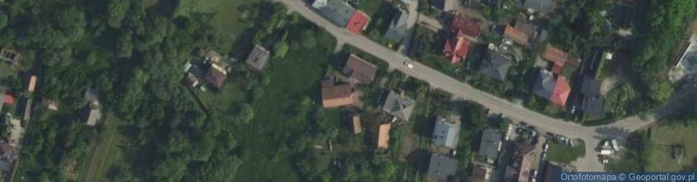Zdjęcie satelitarne Główna ul.