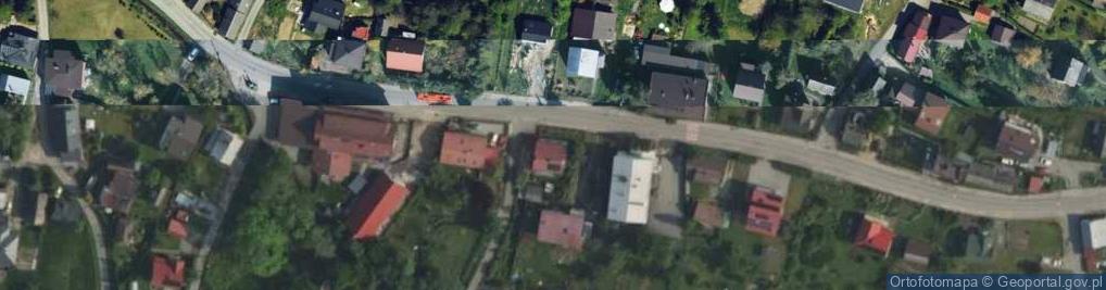 Zdjęcie satelitarne Główna ul.
