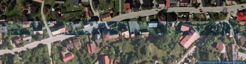 Zdjęcie satelitarne Główna ul.