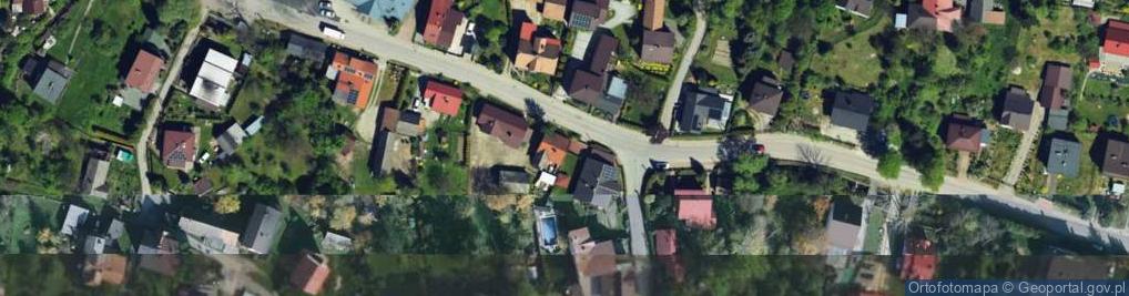 Zdjęcie satelitarne Główna ul.