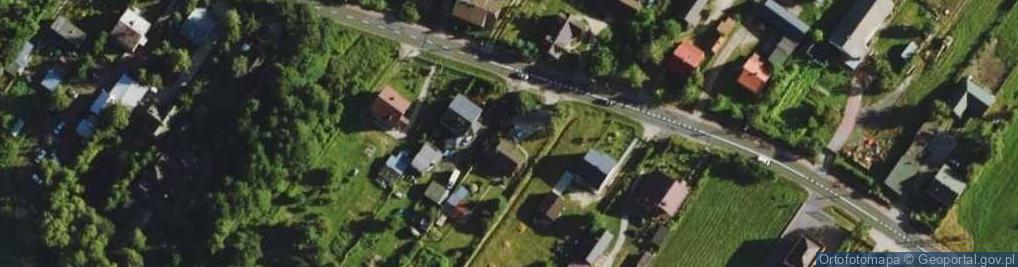 Zdjęcie satelitarne Główna ul.