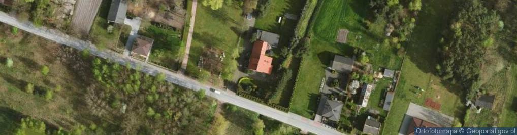 Zdjęcie satelitarne Główna ul.