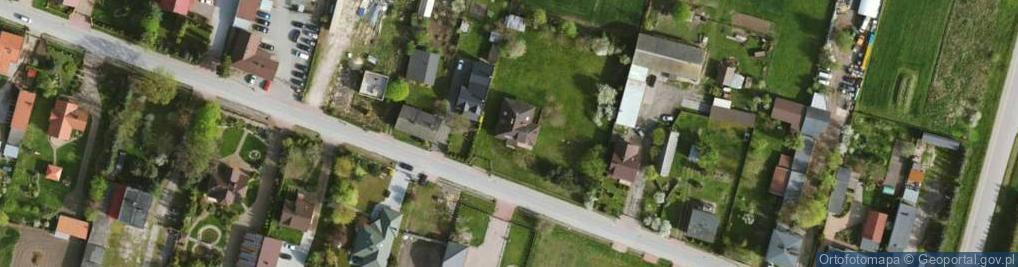 Zdjęcie satelitarne Główna ul.