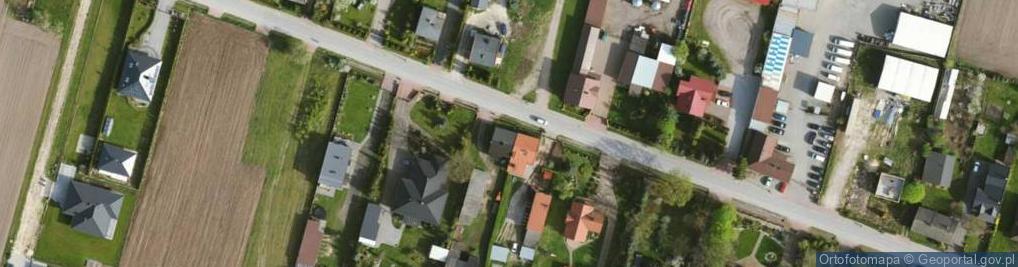 Zdjęcie satelitarne Główna ul.