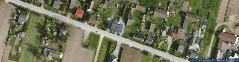 Zdjęcie satelitarne Główna ul.