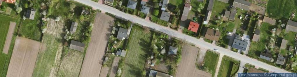 Zdjęcie satelitarne Główna ul.