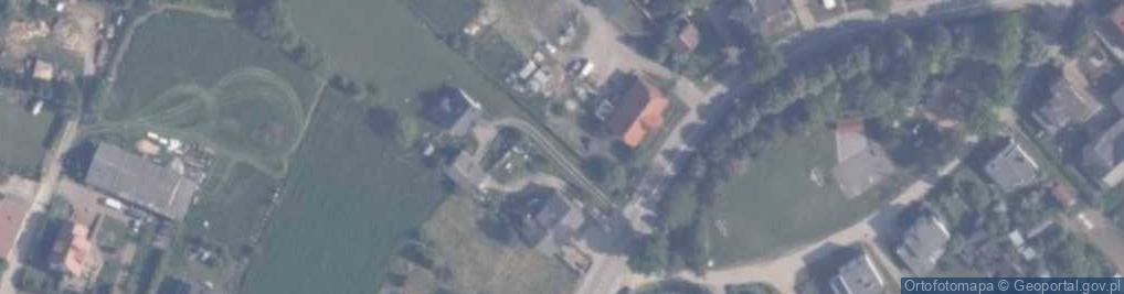 Zdjęcie satelitarne Główna ul.