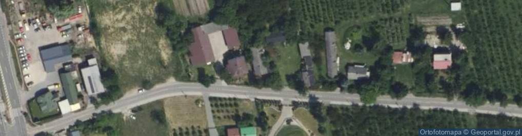 Zdjęcie satelitarne Główna ul.