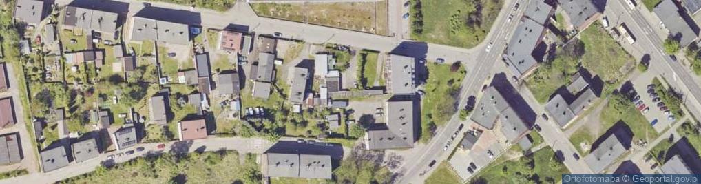 Zdjęcie satelitarne Gliniana ul.