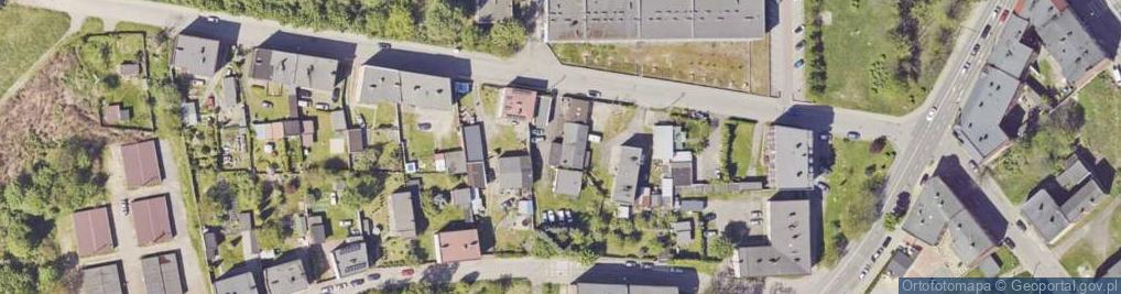 Zdjęcie satelitarne Gliniana ul.