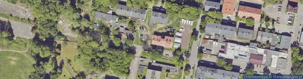 Zdjęcie satelitarne Gliwicka ul.
