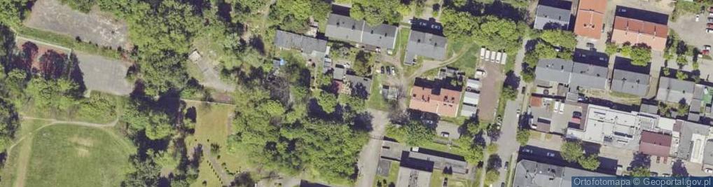 Zdjęcie satelitarne Gliwicka ul.