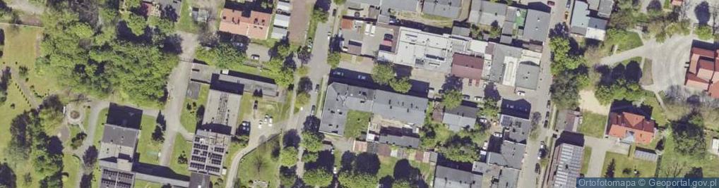 Zdjęcie satelitarne Gliwicka ul.