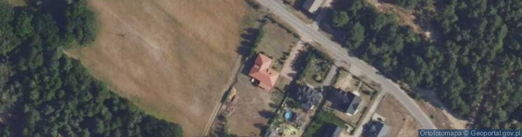 Zdjęcie satelitarne Główna ul.