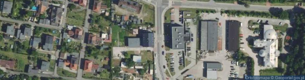 Zdjęcie satelitarne Gliwicka ul.
