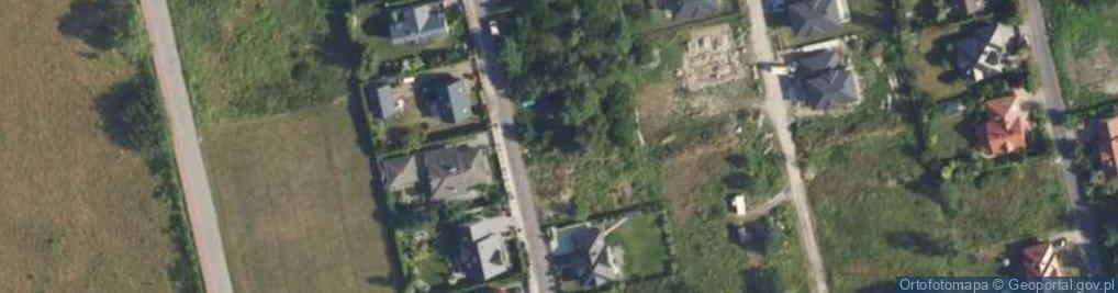 Zdjęcie satelitarne Glicynii ul.