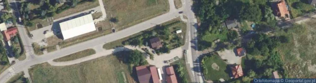 Zdjęcie satelitarne Główna ul.
