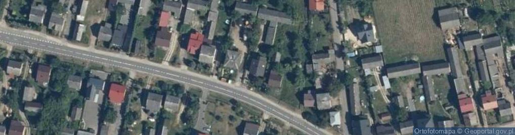 Zdjęcie satelitarne Główna ul.