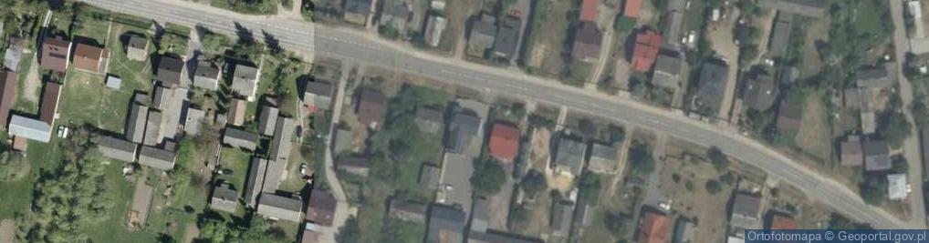 Zdjęcie satelitarne Główna ul.