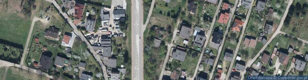 Zdjęcie satelitarne Gliwicka ul.