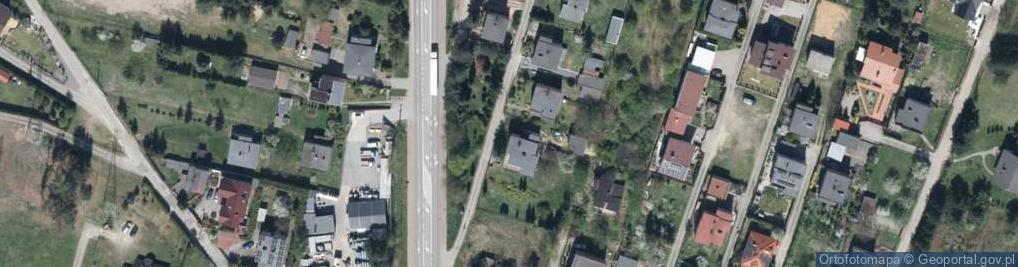 Zdjęcie satelitarne Gliwicka ul.