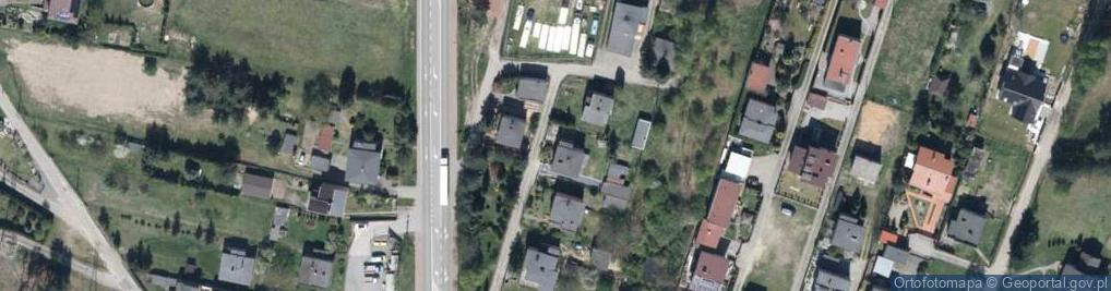 Zdjęcie satelitarne Gliwicka ul.