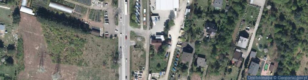 Zdjęcie satelitarne Gliwicka ul.