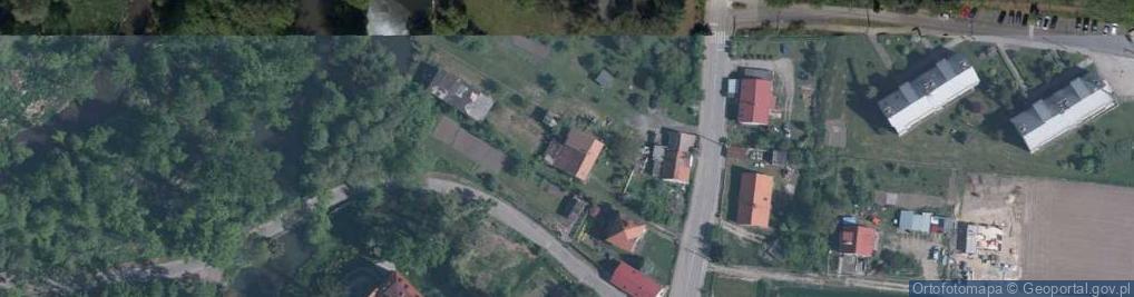 Zdjęcie satelitarne Główna ul.