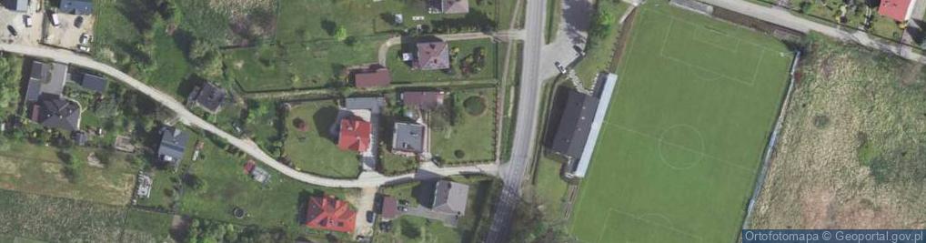 Zdjęcie satelitarne Główna ul.