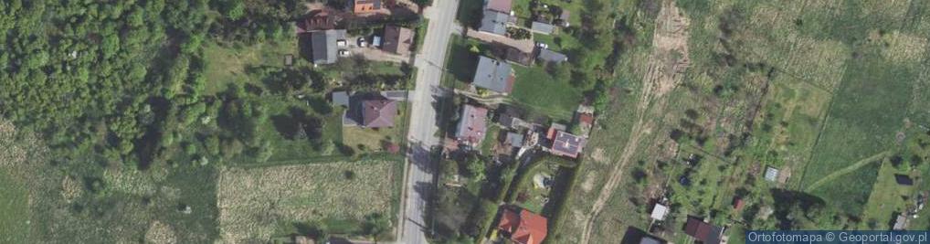 Zdjęcie satelitarne Główna ul.