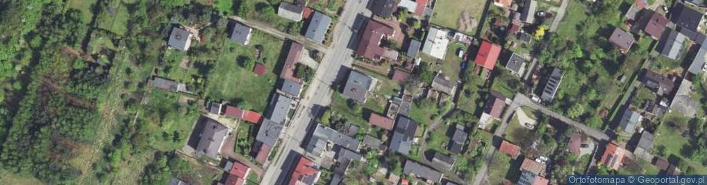 Zdjęcie satelitarne Główna ul.