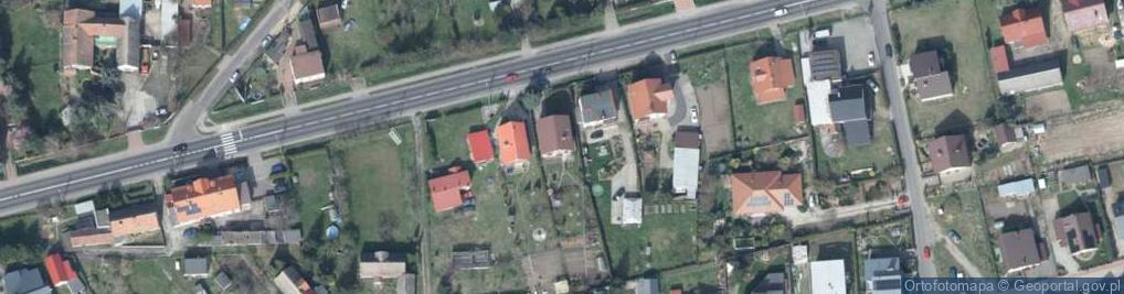 Zdjęcie satelitarne Główna ul.