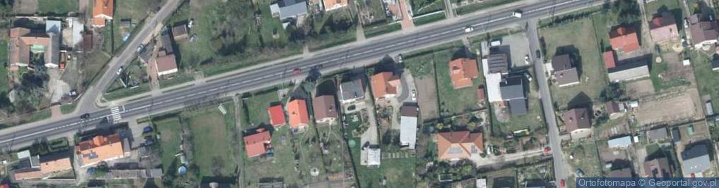 Zdjęcie satelitarne Główna ul.