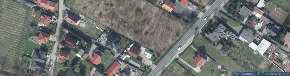 Zdjęcie satelitarne Główna ul.